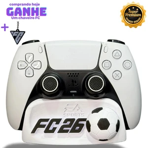 Suporte Premium Para Controle Dualsense Ps5 FC 25 (fifa 26) de luxo pintado a mão Pronta Entrega+ Chaveiro de brinde