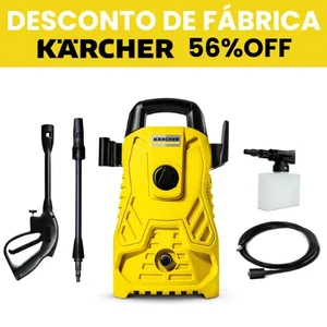 Lavadora Kärcher 1500 PSI 1400W – Modelo Atual com 56% OFF