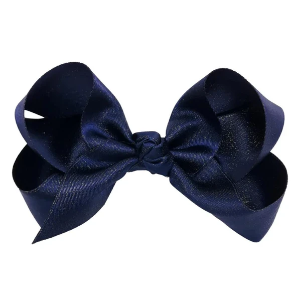 Laço de Cabelo – Azul Marinho Glam