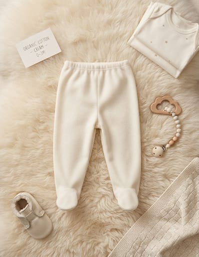 CALÇA BICHO MOLHADO CREME