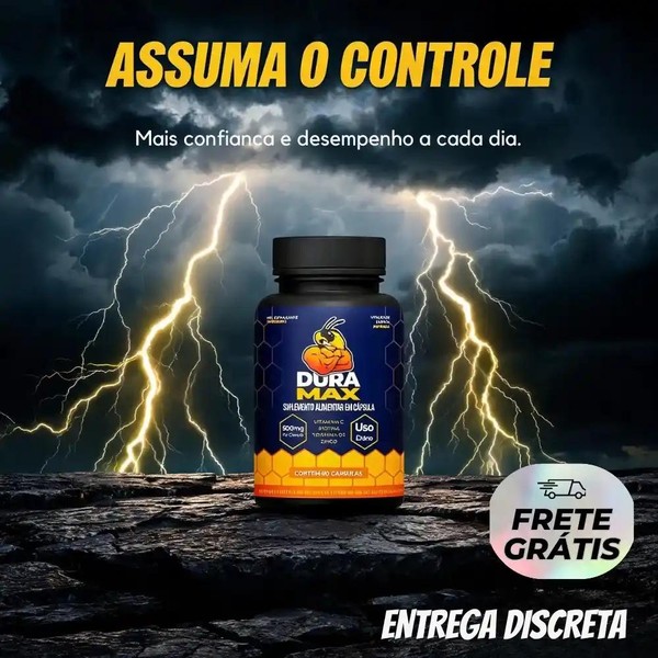 Duramax 60 Cápsulas - Oferta Compre 1 Leve 2 + Frete Grátis