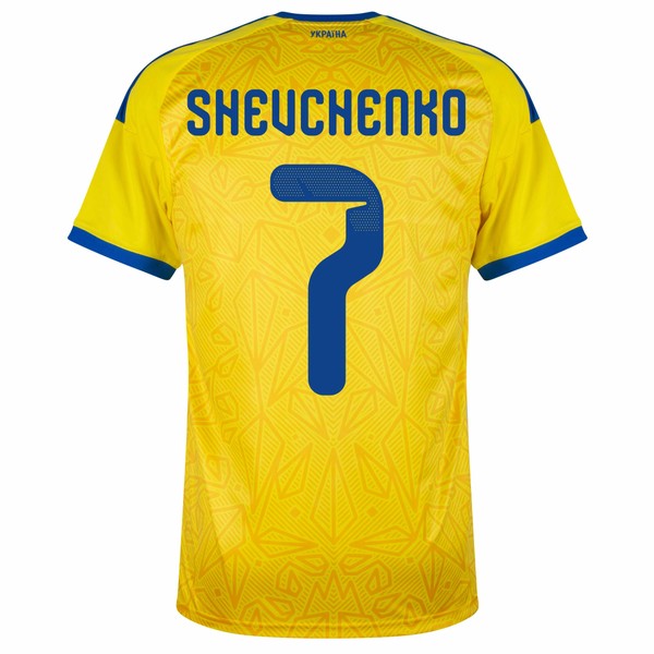 Camisa Seleção Ucrânia Home 2026/27 Shevchenko 7