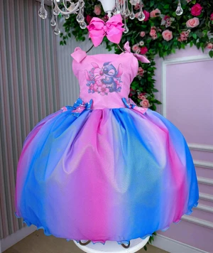 Vestido Temático Luxo - Angel & Stitch  