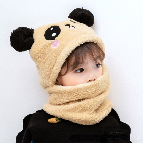 Gorro com Cachecol Infantil