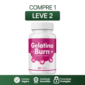 Gelatina Burn - Promoção + Frete Grátis