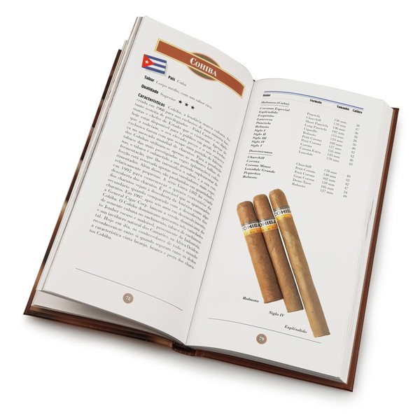 Livro Guia Internacional de Charutos - A Selecção na Arte de Bem Fumar