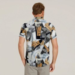 Camisa Vinser Riviera Geo