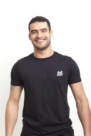 Camiseta Preta Bell Marques Basica - Masculina