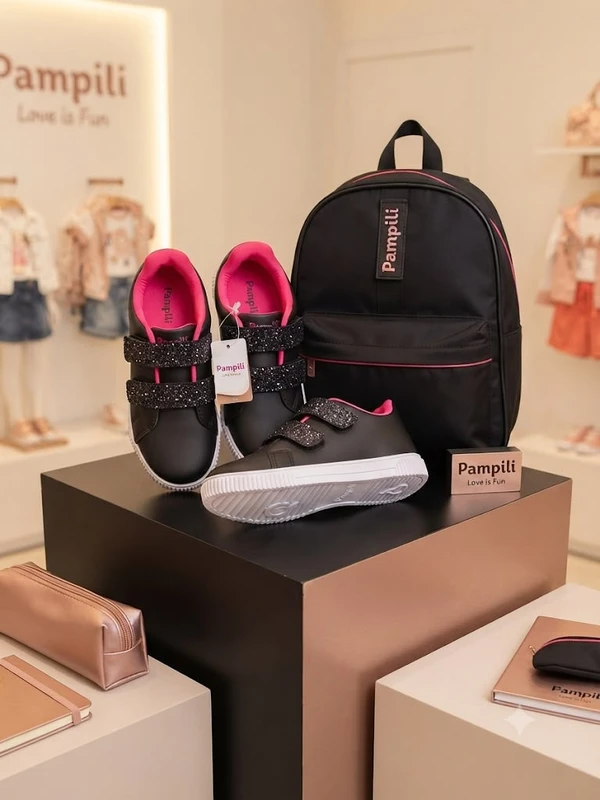 TENIS PAMPILI LUNA PRETO SINT 435229 
