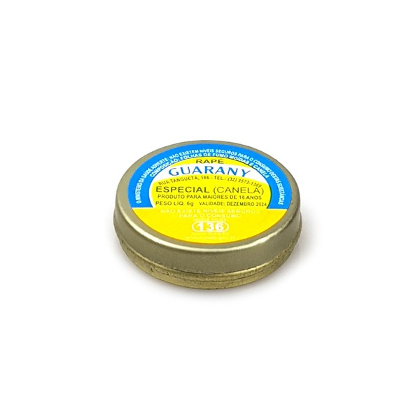 Rapé Guarany Especial Canela - Lata 6g