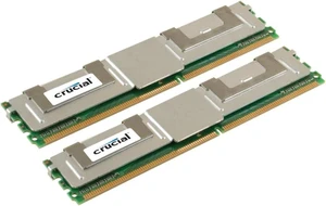 Kit Memoria de Servidor Crucial 4GB 2X2GB 667Mhz PC2-5300 CL5 ECC Fully Buffered Ddr2 SDRAM OEM - CT