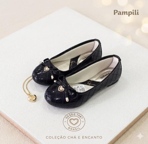SAPATILHA INFANTIL PAMPILI SUPER FOFURA PRETO - 295176