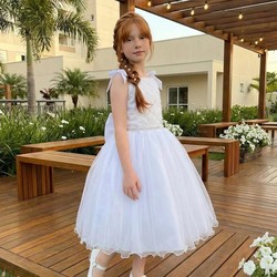 Vestido Elegância - Branco  