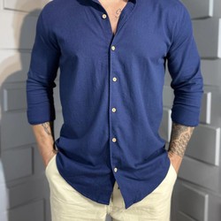 [COMPRE 2 E LEVE 4] Camisas Linho e Elastano – Estilo Refinado em Dose Dupla