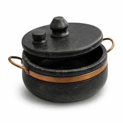 PANELA DE PRESSÃO DE PEDRA + BRINDE ESPECIAL