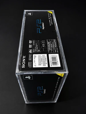 Case Acrílica Premium para PlayStation 2 Fat Midnight Black