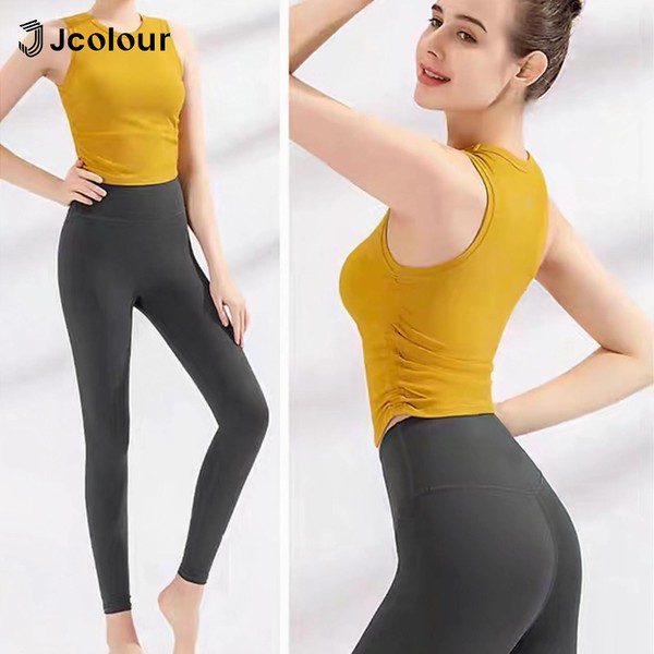 Calças de moletom femininas，Leggings de ioga  cintura alta