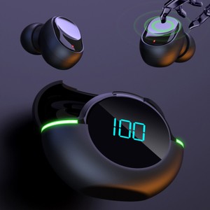 Fone de ouvido Bluetooth 5.1 Gamer Y80 de grande desempenho Design ergonômico na cor preta 