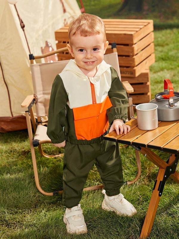 Conjunto Corta Vento Infantil