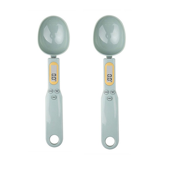 Mini Balança de Cozinha Digital, Balança Eletrônica De Alimentos LCD, Farinha De Cozinha, Leite, Café Em Pó, Peso Medida Colher, 0.1-500g