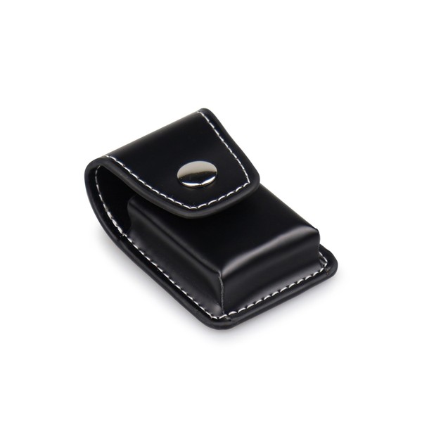 Porta Isqueiro Zippo em Couro Meglio - Preto