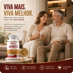 Artritex - Para você que Não aceita ficar parado vendo A vida passar - Kit com 3 frascos