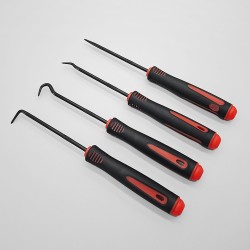 Conjunto de picareta e gancho de precisão, 10/4 peças, vedação de óleo de carro/o-ring, mini ganchos de precisão, removedor profissional de extrator