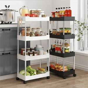 Gaveteiro Organizador PlusMove™ | Multiuso com Rodinhas para Banheiro, Quarto, Cozinha e Lavanderia