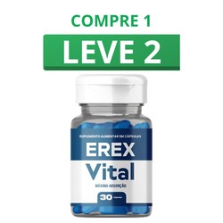 Erex Vital 30 Cápsulas + Frete Grátis