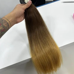 Cabelo Vietnamita Iluminado 65cm Liso Selado | 100gr