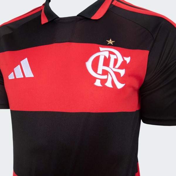 Camisa Flamengo I 2026/27 Torcedor Adidas Masculina 