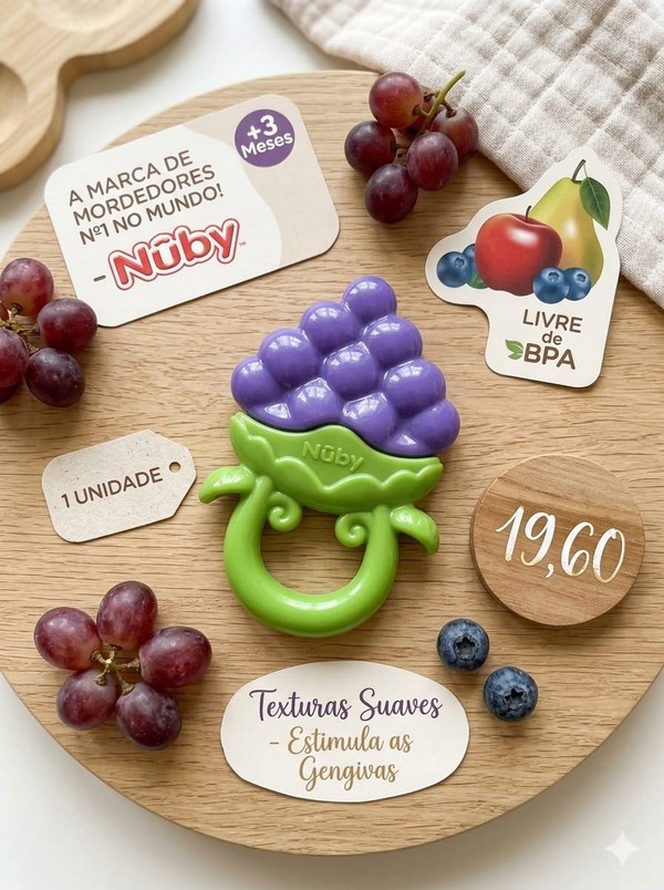 MORDEDOR FRUTAS NUBY