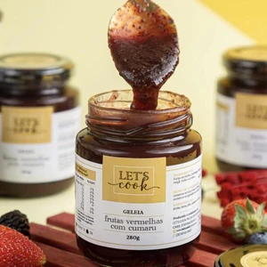Geleia de Frutas Vermelhas com Cumaru Zero Açúcar