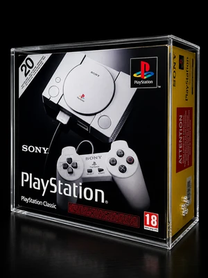 Case Acrílica Premium para PlayStation Classic