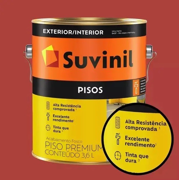 Tinta Para Piso Suvinil 18l