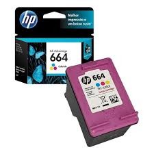 Cartucho HP 664 Colorido F6V28AB