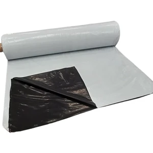 Lona Dupla Face Preta E Branca 8x25m 200 micras