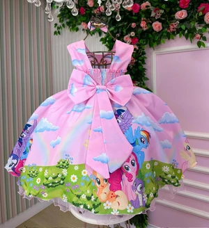 Vestido Temático - My Little Poney 
