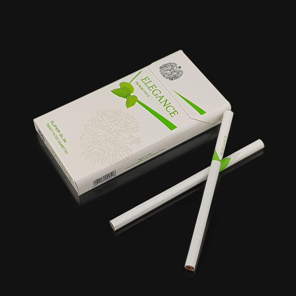 Cigarro Elegance Super Slim Hortelã - Pacote com 10