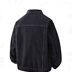 Jaqueta Jeans Masculina Marenzzo Loose Fit Resistente