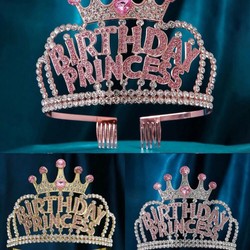Coroa Luxo - Birthday Princess