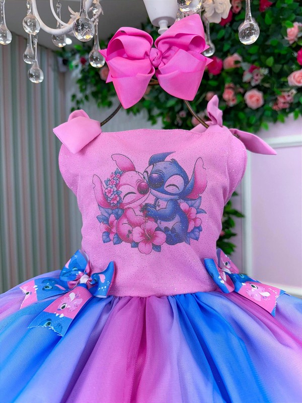 Vestido Temático Luxo - Angel & Stitch  