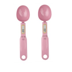 Mini Balança de Cozinha Digital, Balança Eletrônica De Alimentos LCD, Farinha De Cozinha, Leite, Café Em Pó, Peso Medida Colher, 0.1-500g
