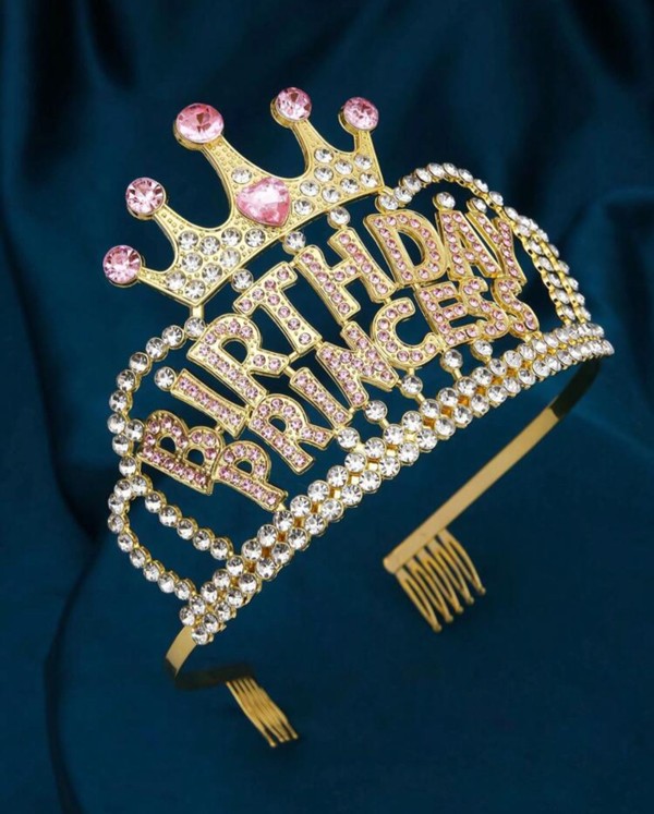 Coroa Luxo - Birthday Princess