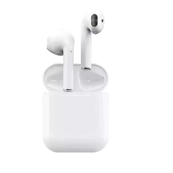 Fone de ouvido bluetooth colorido i12 com controle de toque