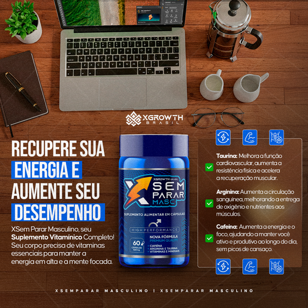 Vigor Masculino Aumento do Libido+Testosterona+Ejaculação Precoce e muita energia