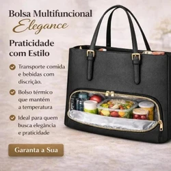 [Pague 1 Leve 2] Bolsa Multifuncional Elegance + Frete Grátis