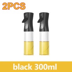 200/300/500ml garrafa de spray de óleo churrasco cozinhar pulverizador de azeite de plástico spray de óleo de cozimento garrafa vazia garrafa de vinagre ou escova de óleo