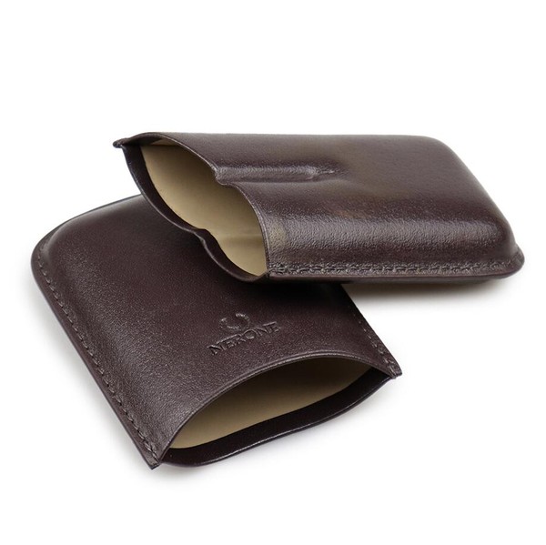 Porta 2 Charutos em Couro Nerone Sublime - Marrom
