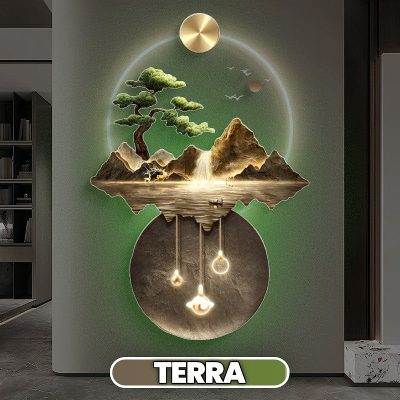 Luminária Bonsai LED 3D – A Beleza da Natureza Iluminando Seu Lar — foto 9